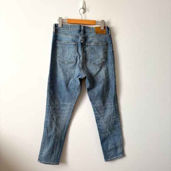 Aritzia Denim Forum The Yoko High Rise Slim Jeans Blue Wash Size 28 - Picture 7 of 9